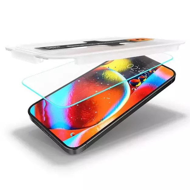 Spigen Glas.tR EZ Fit Tempered Glass for iPhone 13 / 13 Pro / 14 / 16e - 2 pcs. 32