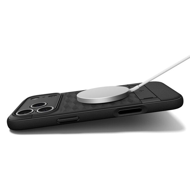 Spigen Parallax  S  MagSafe Case for iPhone 17 Pro Max - Matte Black 8