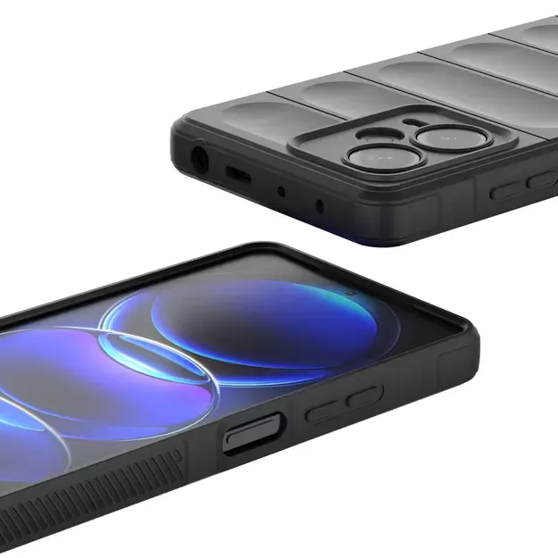 Magic Shield Case for Xiaomi Redmi Note 12 Pro+ flexible armored cover red 34