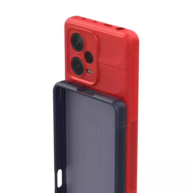 Magic Shield Case for Xiaomi Redmi Note 12 Pro+ flexible armored cover red 22