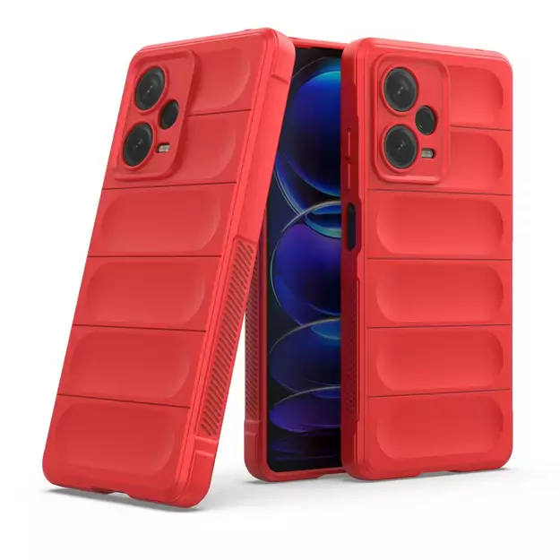 Magic Shield Case for Xiaomi Redmi Note 12 Pro+ flexible armored cover red 28