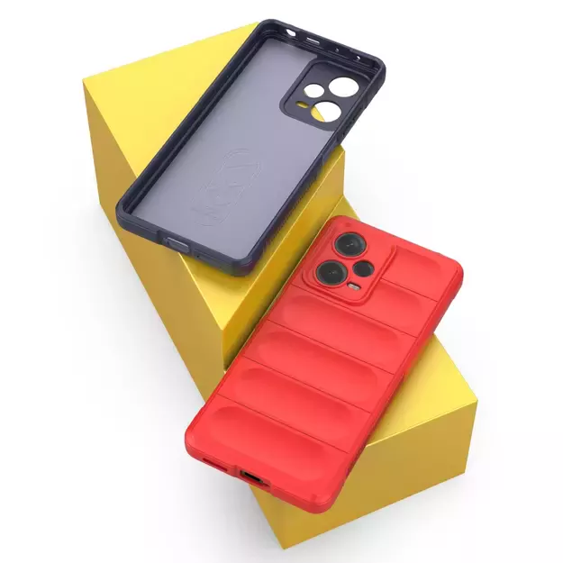 Magic Shield Case for Xiaomi Redmi Note 12 Pro+ flexible armored cover red 24