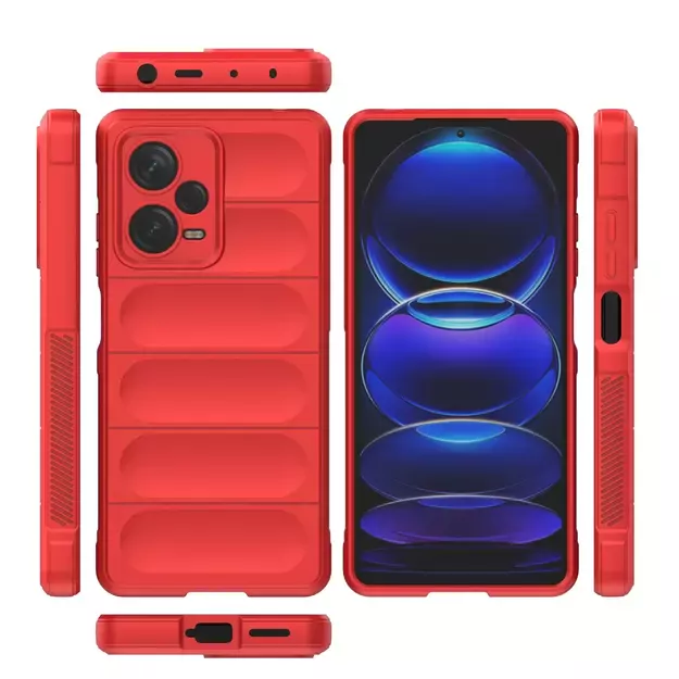 Magic Shield Case for Xiaomi Redmi Note 12 Pro+ flexible armored cover red 29