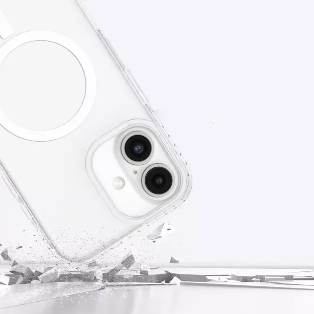 AmazingThing Titan Pro Mag Case with Magnetic Ring for iPhone 16 Plus - Transparent 18