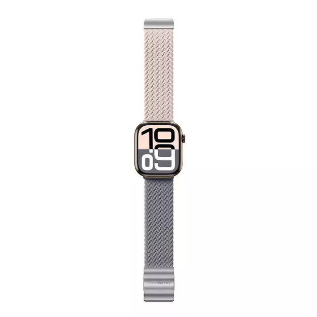 Set of 2 AmazingThing Blend Band for Apple Watch 45/46/49mm - Pink-Gray/Pink 10