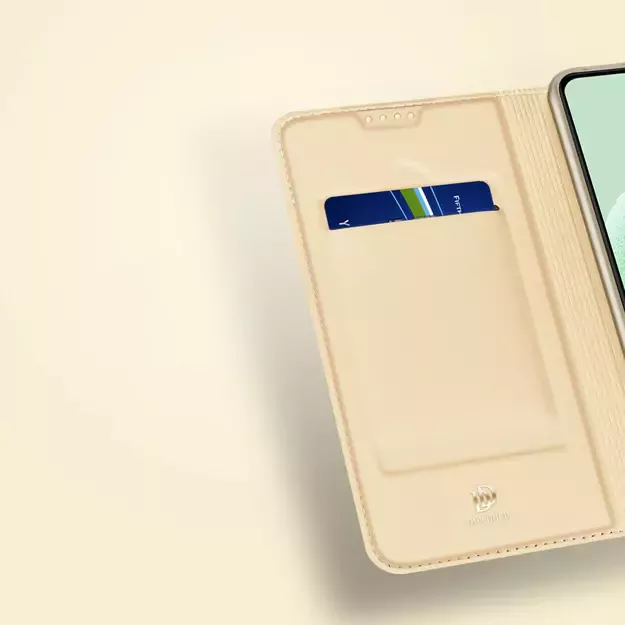 Dux Ducis Skin Pro Case for Xiaomi Redmi Note 12 Pro+ Flip Card Wallet Stand Gold 15