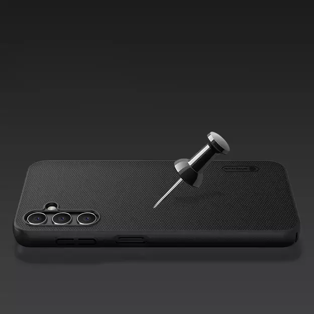 Nillkin Super Frosted Shield Case for Samsung Galaxy A14 5G / Galaxy A14 Phone Cover Black 24