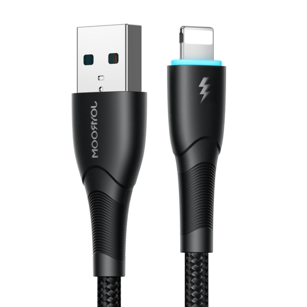 Joyroom Starry Series SA32-AL3 3A USB-A / Lightning cable 1m - black 7