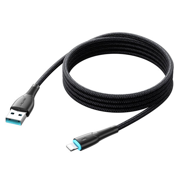 Joyroom Starry Series SA32-AL3 3A USB-A / Lightning cable 1m - black 4