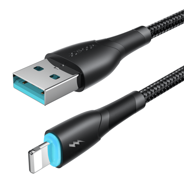 Joyroom Starry Series SA32-AL3 3A USB-A / Lightning cable 1m - black 5