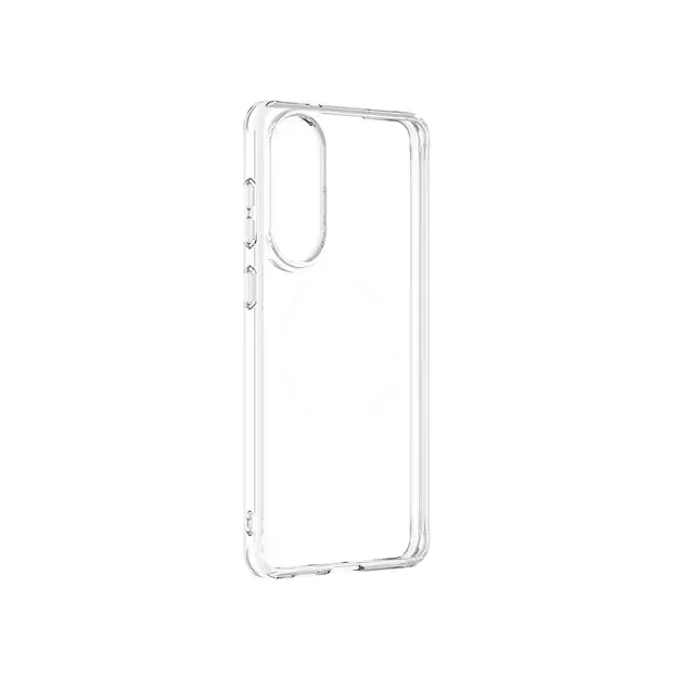 AmazingThing Minimal Mag Case with Magnetic Ring for Samsung Galaxy S25 Edge - Transparent 3