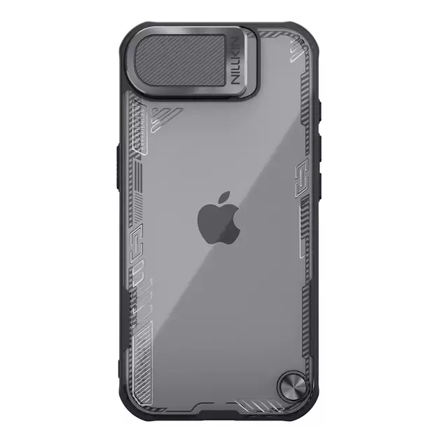 Nillkin Iceblade Prop Case with Lens Cover and Stand for iPhone 16e - Black 1