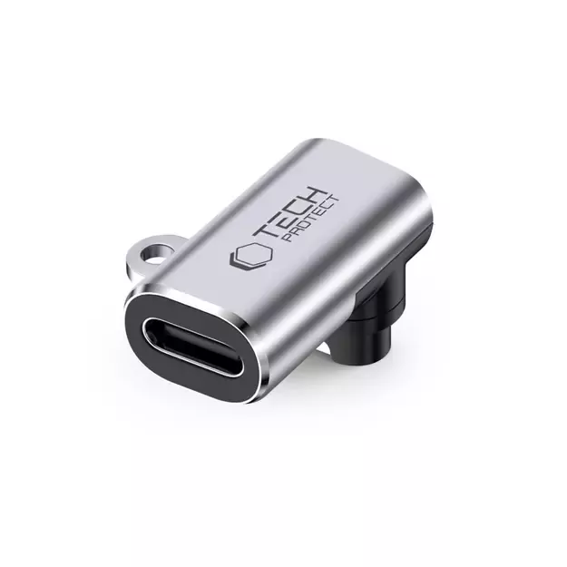 Tech-Protect Ultraboost USB-C Angle Adapter for Garmin Watch - Gray 1