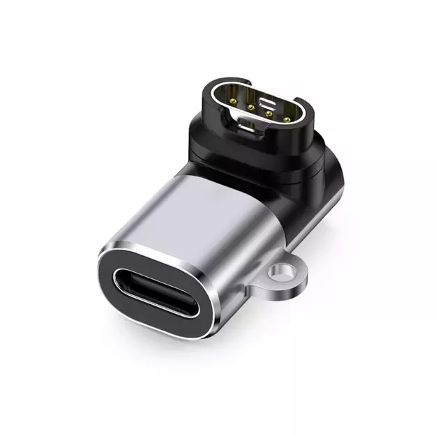 Tech-Protect Ultraboost USB-C Angle Adapter for Garmin Watch - Gray 2