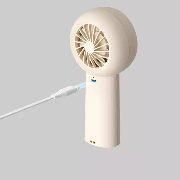Jisulife Handheld Fan Life5 Plus 4000mAh Portable Mini Blower USB Fan - Beige 7