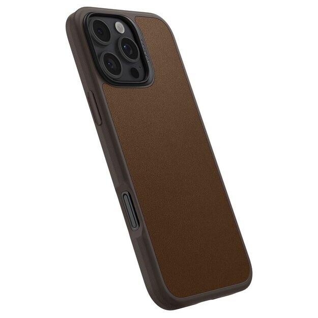 Spigen Cyrill Kajuk Mag iPhone 16 Pro Max Case - Brown 5