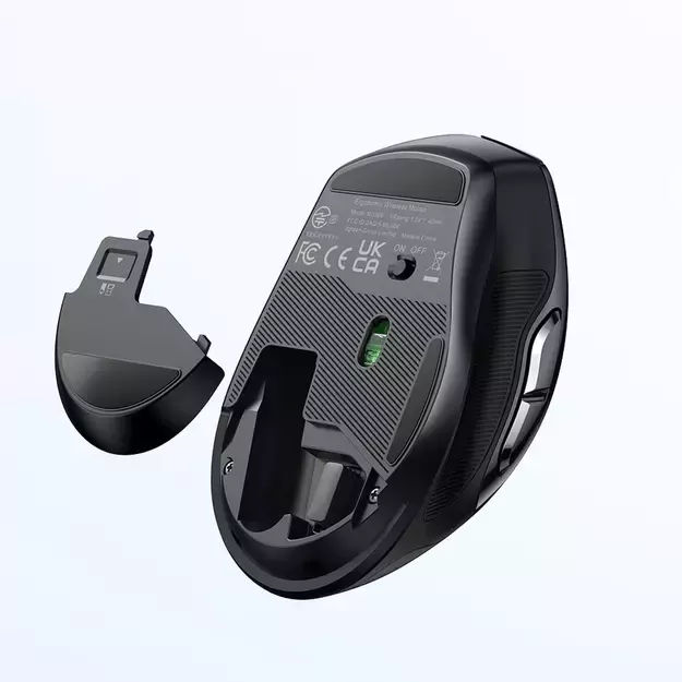 Ugreen MU006 wireless optical mouse USB 2.4GHz / Bluetooth 5.0 4000 DPI - black 12