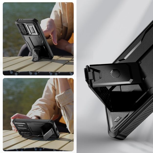 Tech-Protect Kevlar Cam+ Case for Samsung Galaxy A56 5G - Black 5