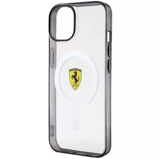 Ferrari FEHMP14MURKT iPhone 14 Plus 6.7  clear/transparent hardcase Outline Magsafe 5