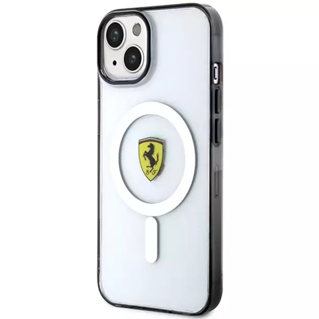Ferrari FEHMP14MURKT iPhone 14 Plus 6.7  clear/transparent hardcase Outline Magsafe 1