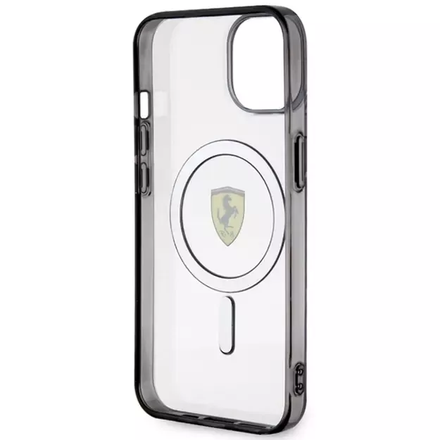 Ferrari FEHMP14MURKT iPhone 14 Plus 6.7  clear/transparent hardcase Outline Magsafe 6