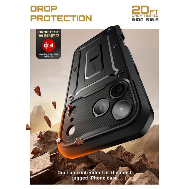Supcase UB Pro Case for iPhone 17 Pro Max - Black 1