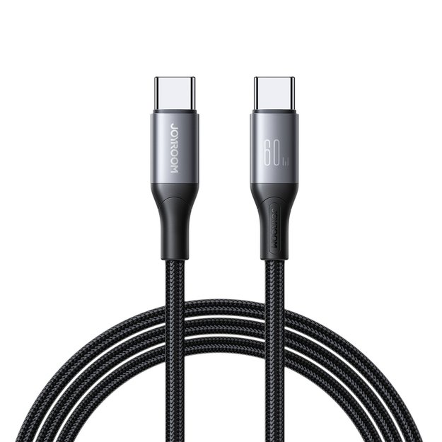 Joyroom S-A28 Flash Series 60W USB-C - USB-C cable 1m - black