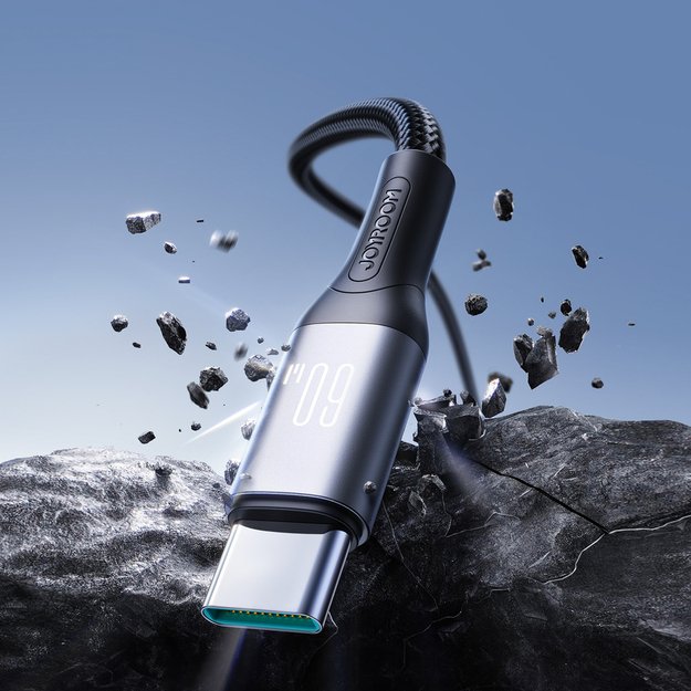 Joyroom S-A28 Flash Series 60W USB-C - USB-C cable 1m - black 2