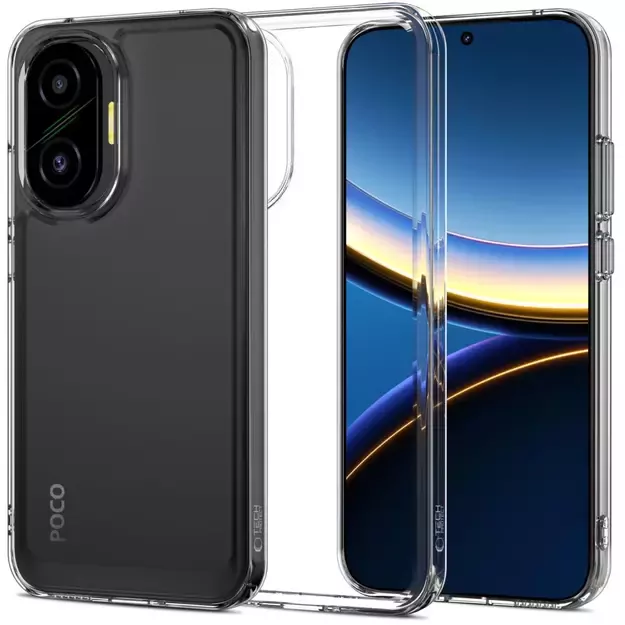 Tech-Protect Flexair Hybrid Case for Xiaomi Poco F7 5G - Transparent