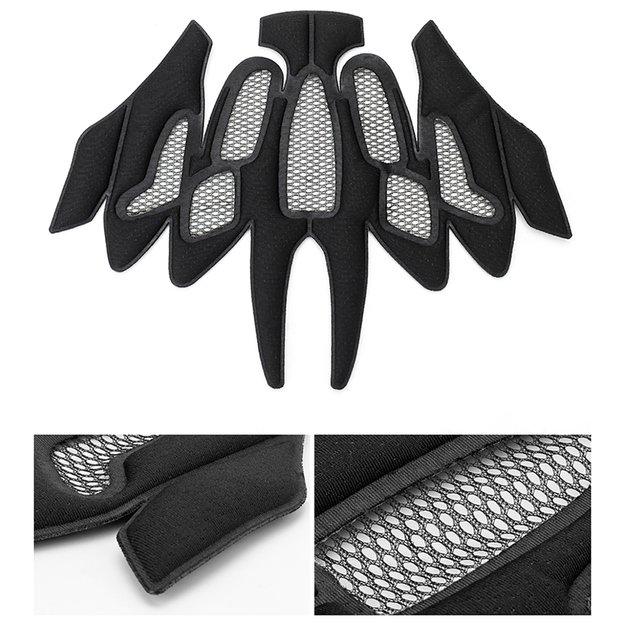 Rockbros TS-61 10110061003 Children' s Bike Helmet with Detachable Chin Size S (48-54) - Green 3