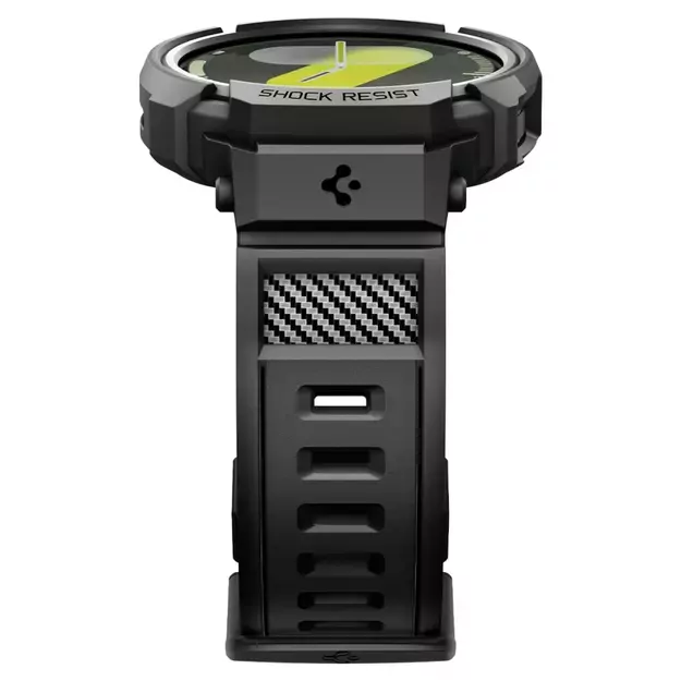 Spigen Rugged Armor Pro Strap for Samsung Galaxy Watch 8 44mm - Matte Black 5