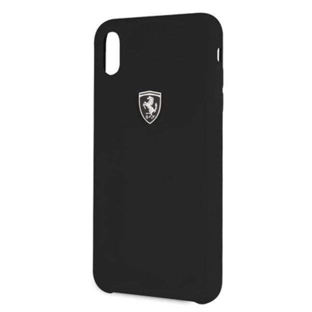 Ferrari Hardcase FEOSIHCI65BK iPhone Xs Max black/black Silicone Off track 7