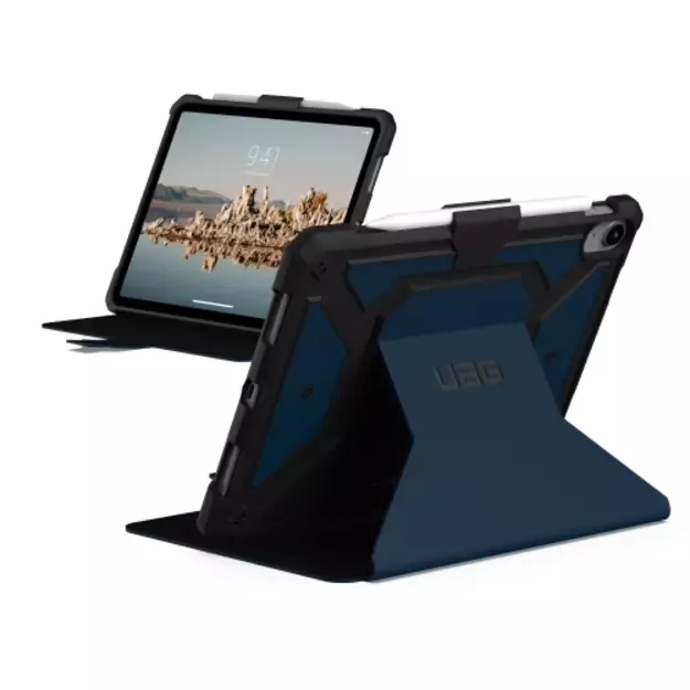 UAG Metropolis SE Case with Apple Pencil Holder for iPad 10.9&quot  (10th Gen.) - Navy Blue 4