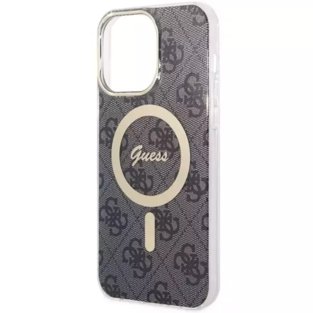Guess 4G MagSafe case for iPhone 14 Pro Max - black 4