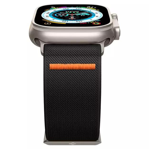 Spigen Fit Lite Ultra Strap for Apple Watch 4/5/6/7/8/9/SE/Ultra (42/44/45/49 mm) - Black 12