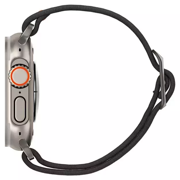 Spigen Fit Lite Ultra Strap for Apple Watch 4/5/6/7/8/9/SE/Ultra (42/44/45/49 mm) - Black 17