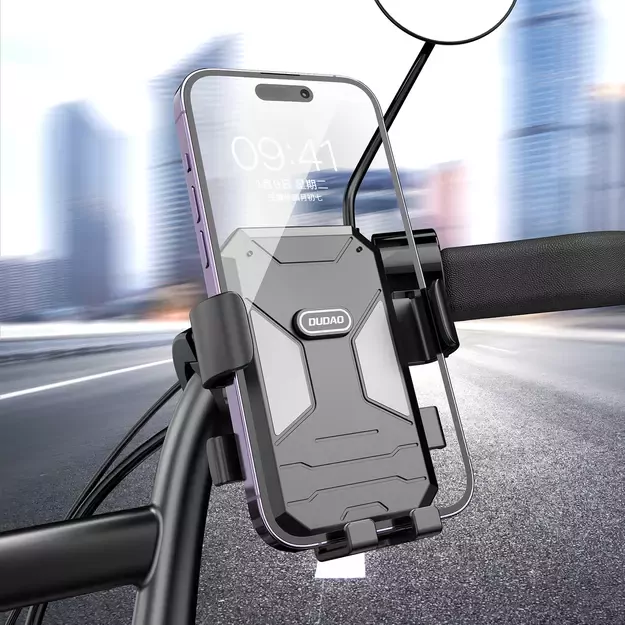 Bicycle / motorcycle phone holder Dudao F7C - black 17