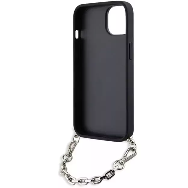 Karl Lagerfeld KLHCP14SSACKLHPK iPhone 14 6.1  black/black hardcase Saffiano Monogram Chain 5
