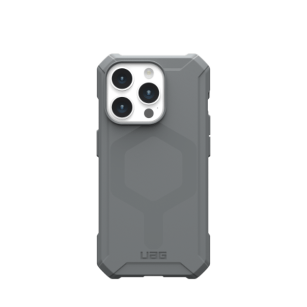 UAG Essential Armor MagSafe case for iPhone 15 Pro - silver