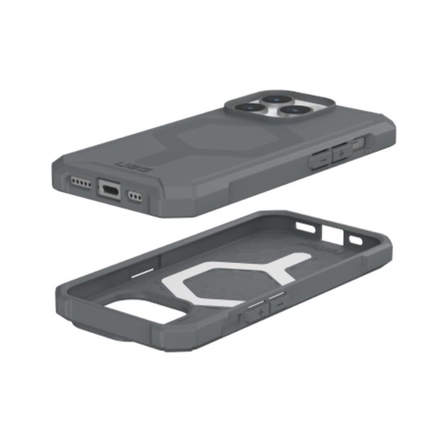 UAG Essential Armor MagSafe case for iPhone 15 Pro - silver 2