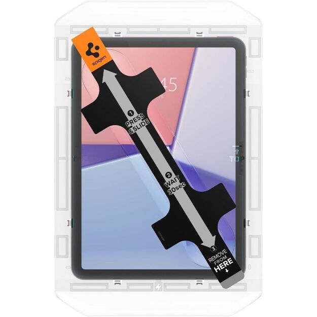 Spigen Glas.tR EZ Fit Tempered Glass for iPad Air 11&quot  2024 8
