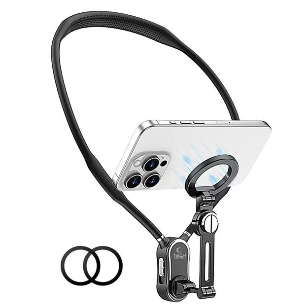 Tech-Protect AC100 Neck Bracket with MagSafe - Black 1