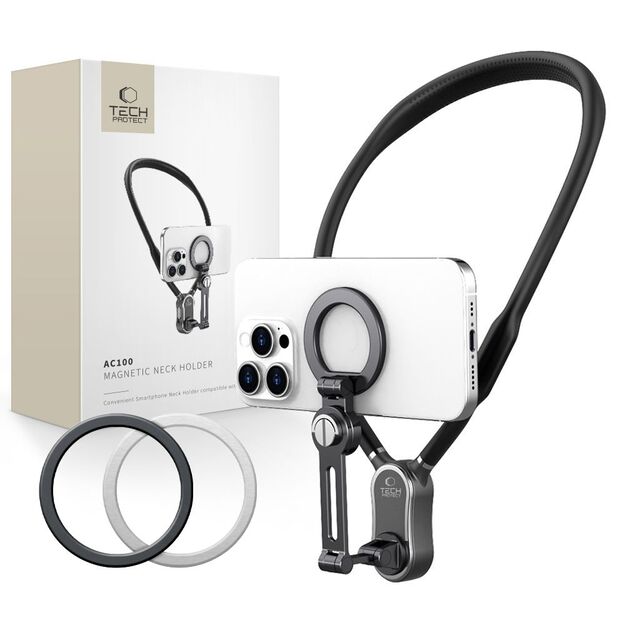 Tech-Protect AC100 Neck Bracket with MagSafe - Black 3