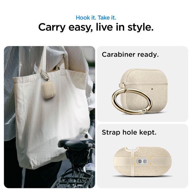 Spigen Urban Fit Case for AirPods 3 - Beige 11