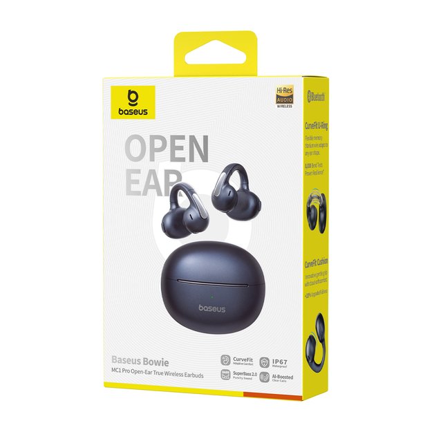 Baseus Bowie MC1 Pro OWS Headphones - Black 1