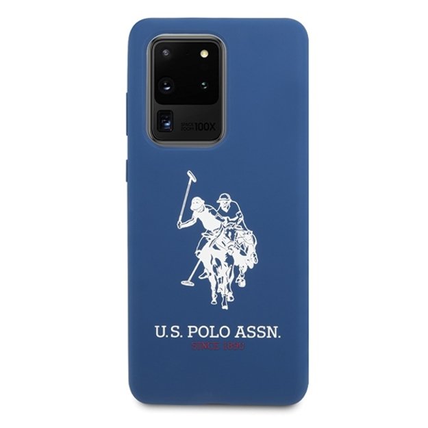 US Polo USHCS69SLHRNV S20 Ultra G988 granatowy/navy Silicone Collection 4