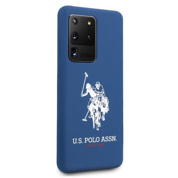 US Polo USHCS69SLHRNV S20 Ultra G988 granatowy/navy Silicone Collection 5