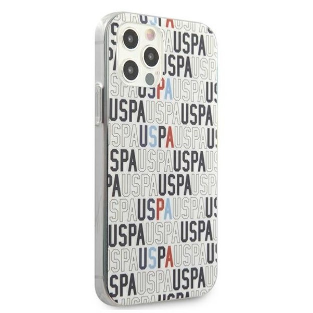 US Polo USHCP12MPCUSPA6 iPhone 12/12 Pro 6,1  biały/white Logo Mania Collection 3