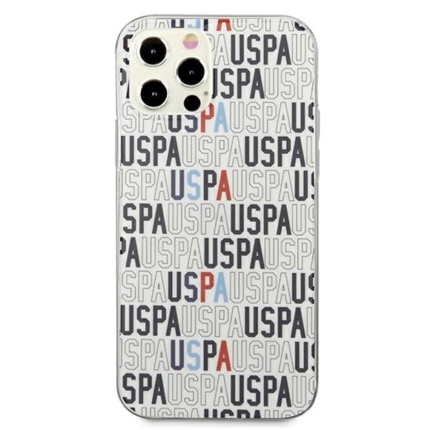 US Polo USHCP12MPCUSPA6 iPhone 12/12 Pro 6,1  biały/white Logo Mania Collection 2