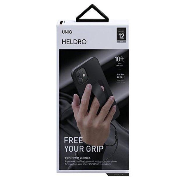 Uniq Heldro case for iPhone 12 mini - black 8